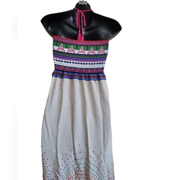 Flying Tomato Multicolor Maxi Dress  Sz Small - Picture 4 of 8